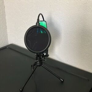 Never used RGB gaming microphone